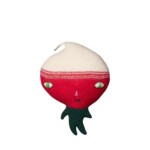 soft toy like a radish on legs