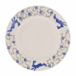 plate on white background