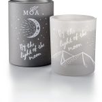 candle and tube on white background
