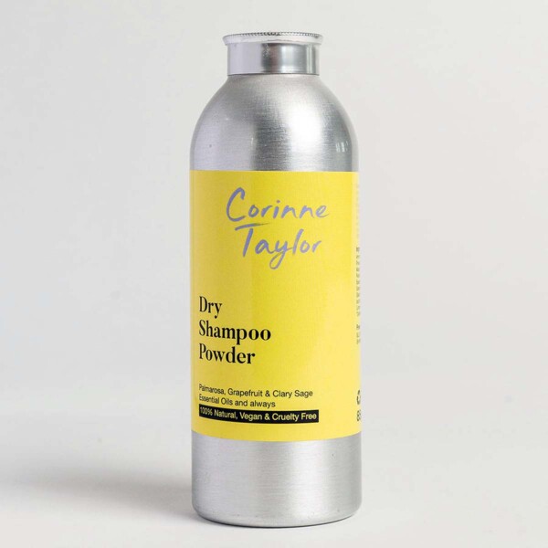 aluminium shaker bottle on white background