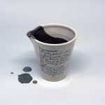 jug on white background