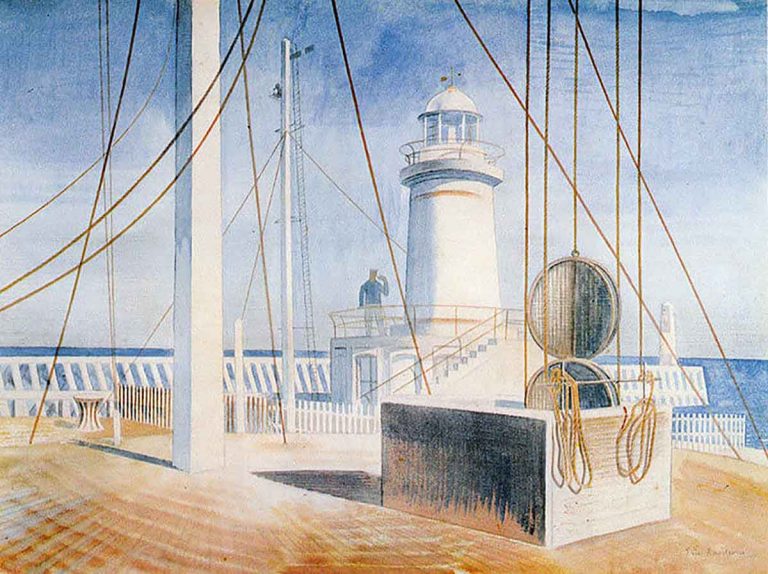 Eric Ravilious 1903-1942: Newhaven Harbour - BRITISH design BRITISH made