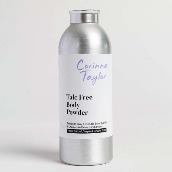 aluminium bottle on white background