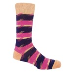 Sock on white background