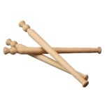 group of three spurtles on white background