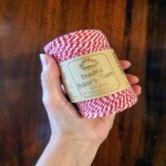 roll of baker's twine hand held