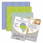 flat wraps on white background