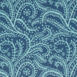blue patterned paper