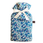 hot water bottle cover on white background