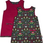 dress and its reverse on white background