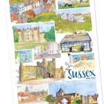 Sussex Tea Towel