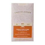 chocolate bar packet on white background