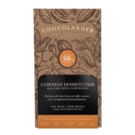 bar of chocolate on white background