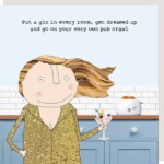 Rosie Made A Thing: Your Very Own Pub Crawl Greetings Card