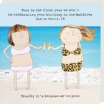 Rosie Made A Thing: Birthday In The Maldives Greetings Card