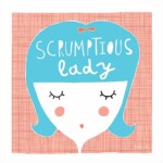 Scrumptious Lady Greetings Card