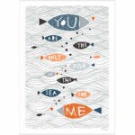 The Only Fish In The Sea For Me Greetings Card