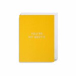 You're My Bestie MINI Greetings Card