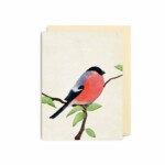 Bullfinch MINI Greetings Card