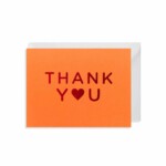 Thank You MINI Greetings Card