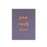 You Rock MINI Greetings Card