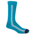 blue socks on white background