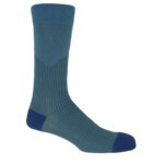 blue sock on white background
