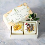 two shower cubes in a box