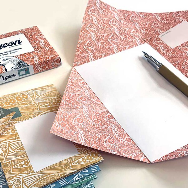 box of notelets open