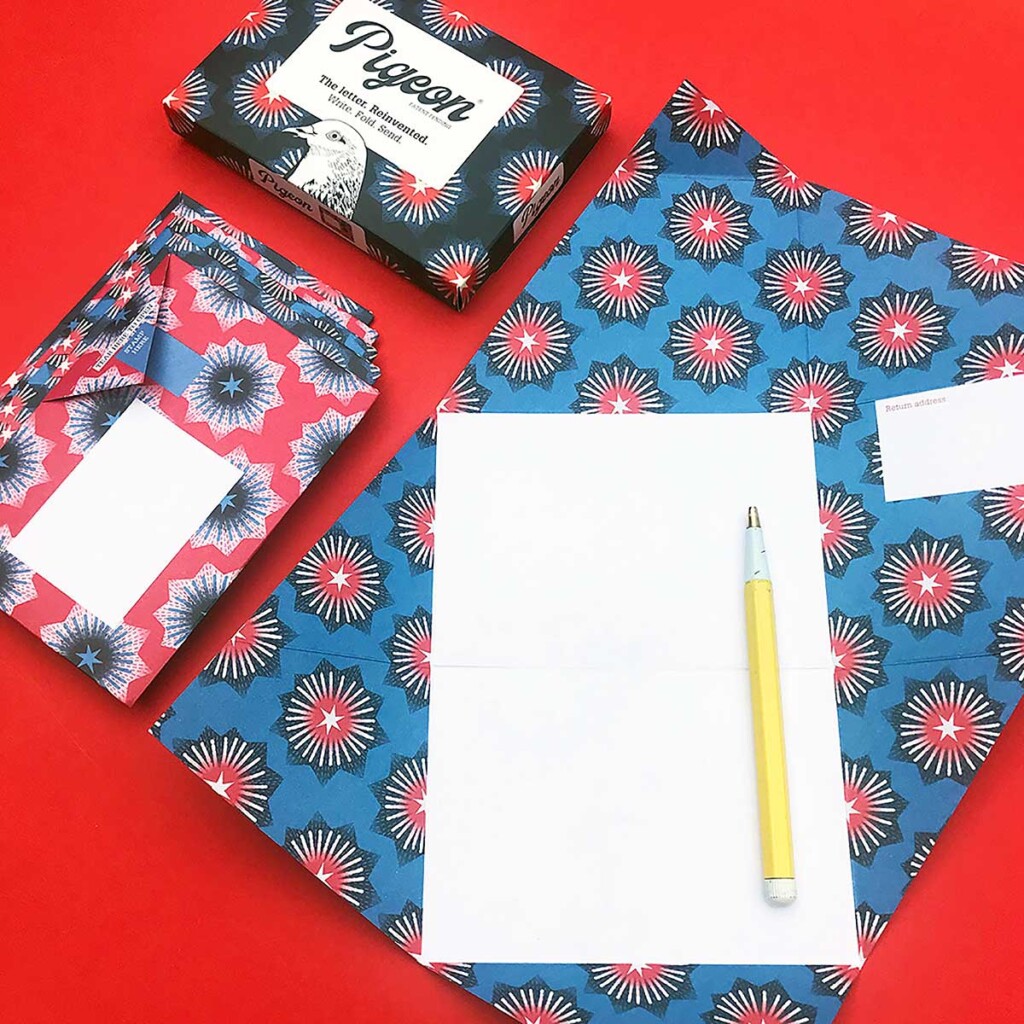 Pigeon Post x 6 Pack: Starburst - BRITISH design BRITISH made