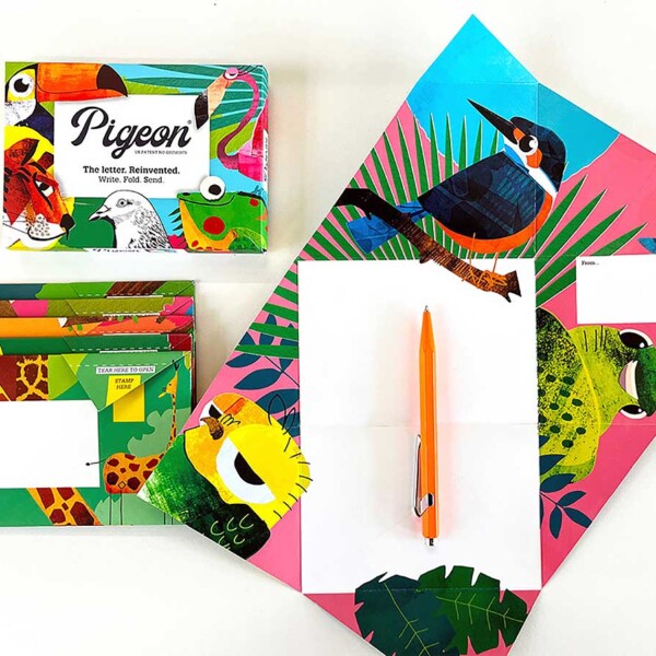 box of notelets open