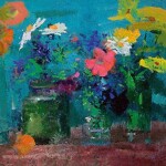 Fred Cuming RA: Marigolds, Poppies & Daisies