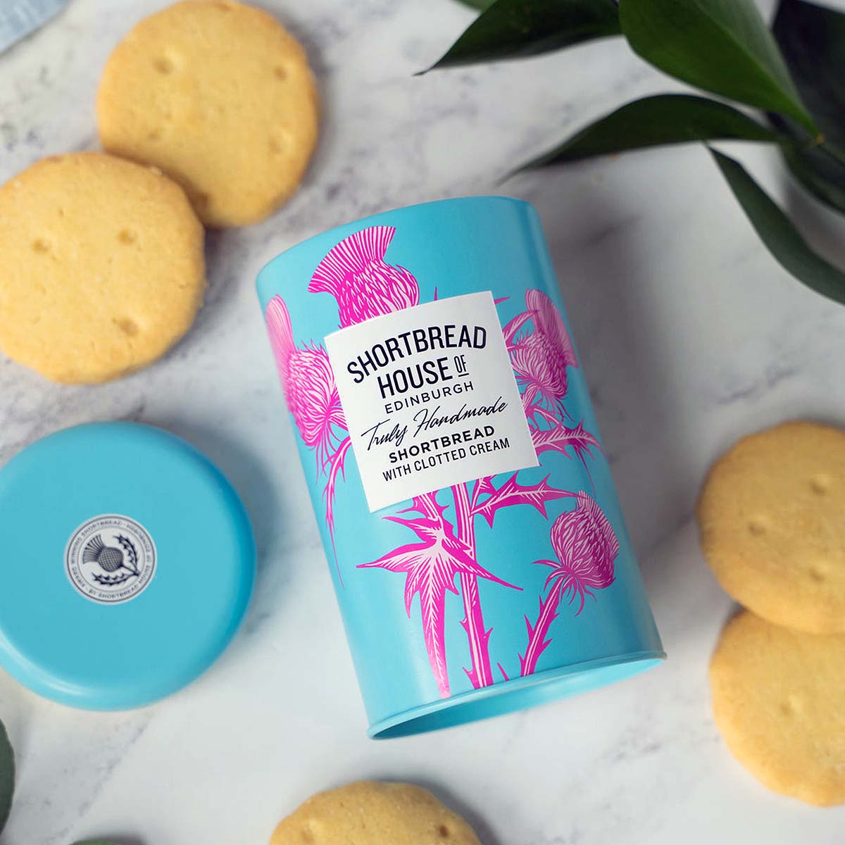 Handmade Shortbread With Clotted Cream BRITISH Design BRITISH Made Handmade Shortbread With Clotted Cream BRITISH Design BRITISH Made