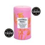 tin on white background with taste awards badges