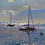 Ken Howard OBE RA: Light Reflection, Ouchy