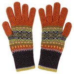 pair of gloves on a white background