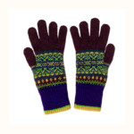 pair of gloves on a white background