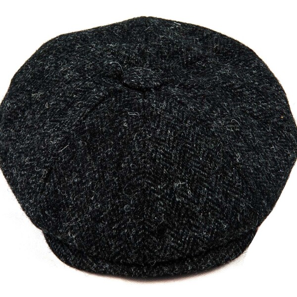 charcoal cap on white background