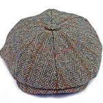 green check cap on a white background