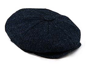 navy cap on white background