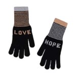 pair of gloves on a white background