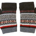 pair of mittens on a white background