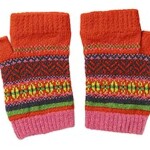 pair of mitts on a white background