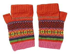 pair of mitts on a white background