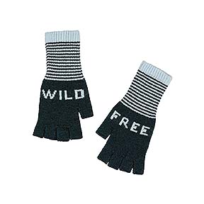 mitts on a white background