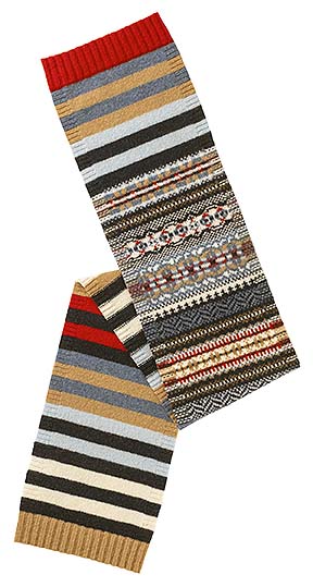 scarf on a white background