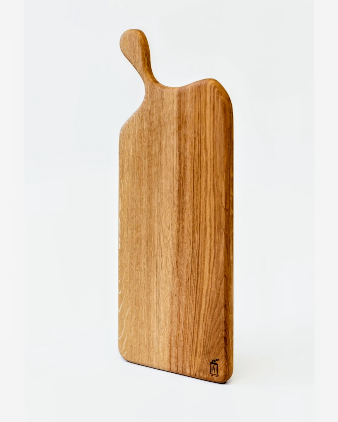 handled-oak-serving-board handled oak serving board on white background