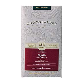 packet chocolate on white background
