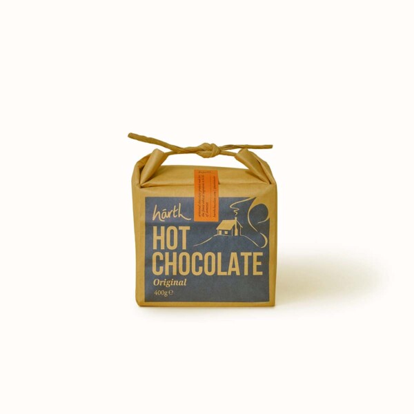 brown packet on white background