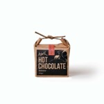 brown packet on white background